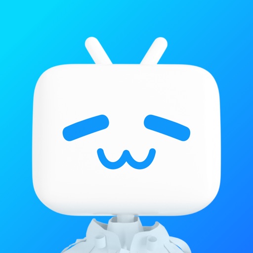 Blue Bilibili TV app icon